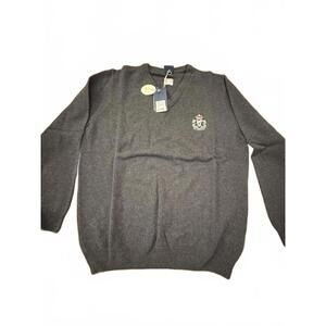 Lyle & Scott Royal County Down County Club Lambswool V-Neck Sweater Size XXL